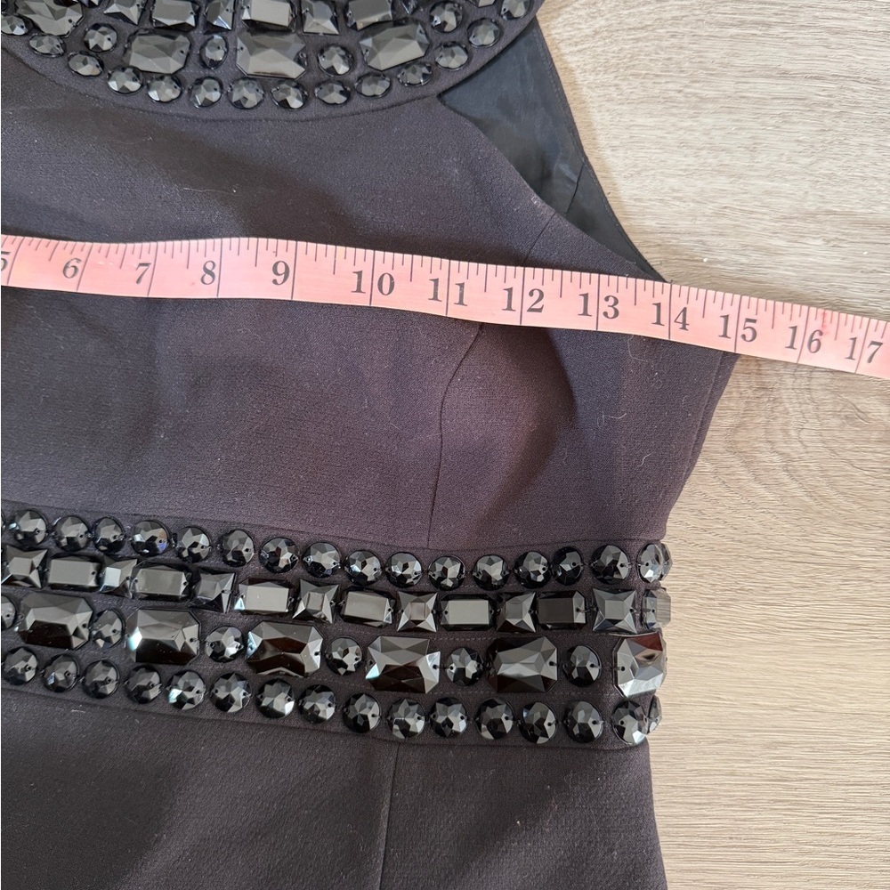 Michael Kors Black Beaded Mini Dress - Picture 8 of 9